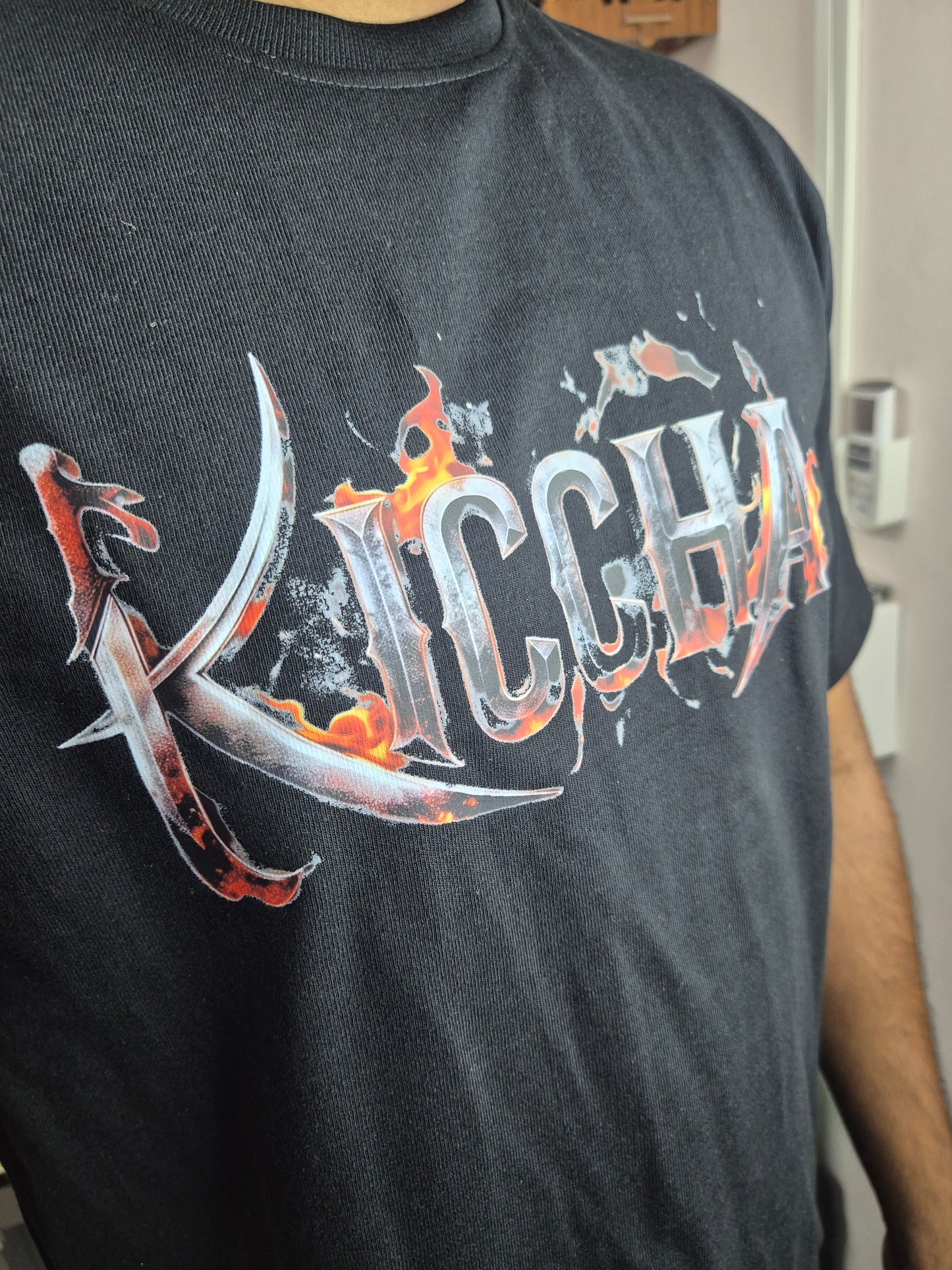 KD BLACK T SHIRT (Design - 2)