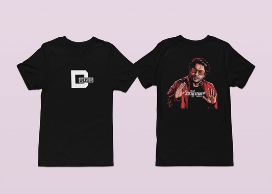 D BOSS IDRE NEMDIYAG IRBEK BLACK TSHIRT