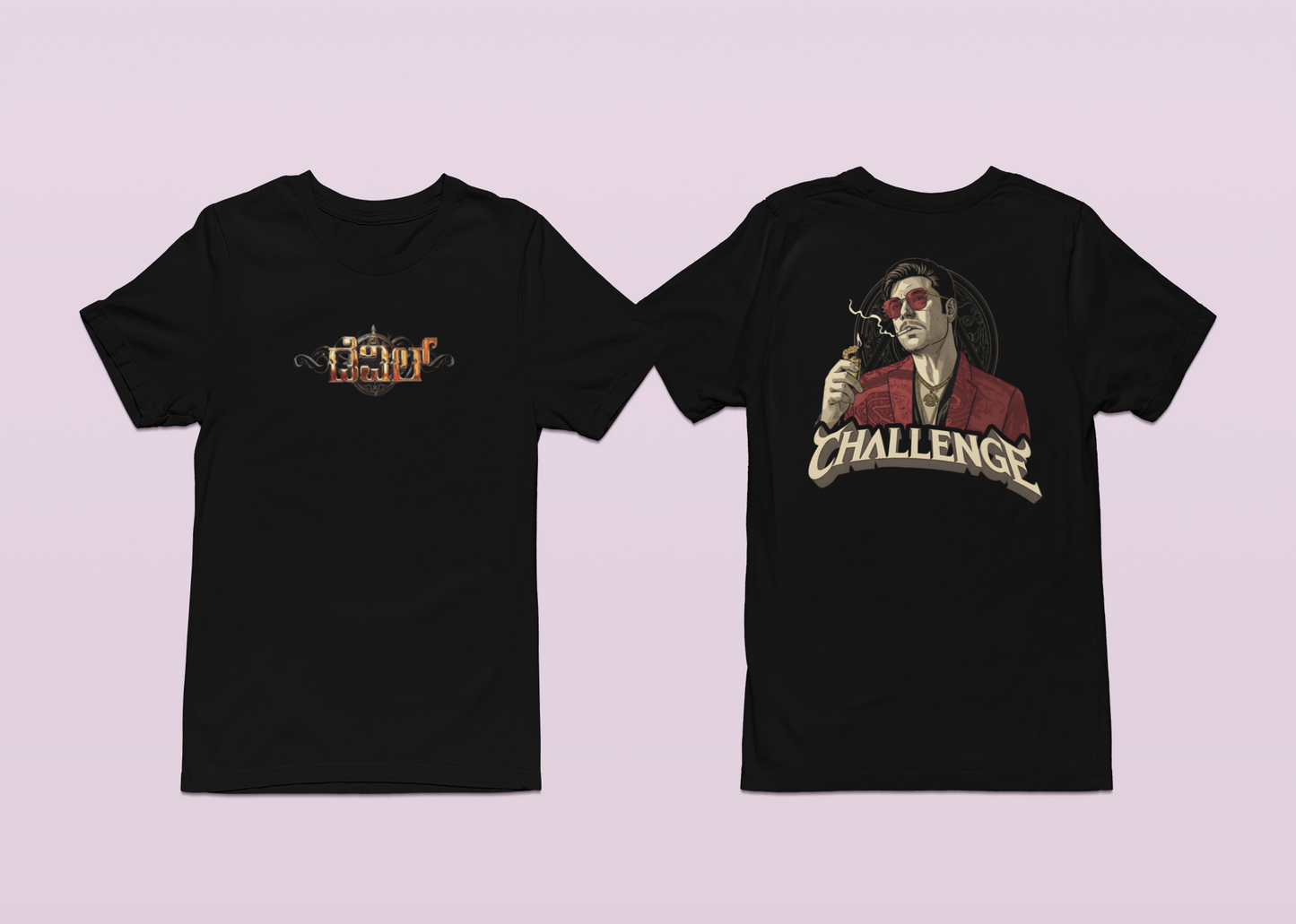 DEVIL CHALLENGE BLACK TSHIRT