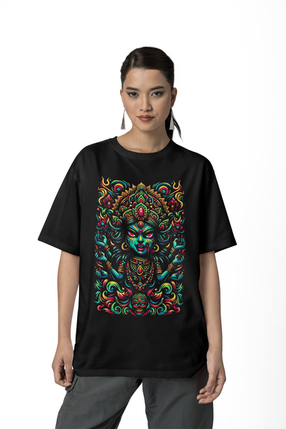 Maa Durga Oversized T-Shirt