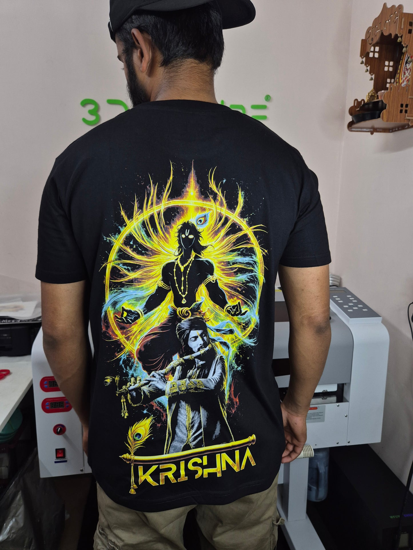 Krishna Regular Fit T-Shirt