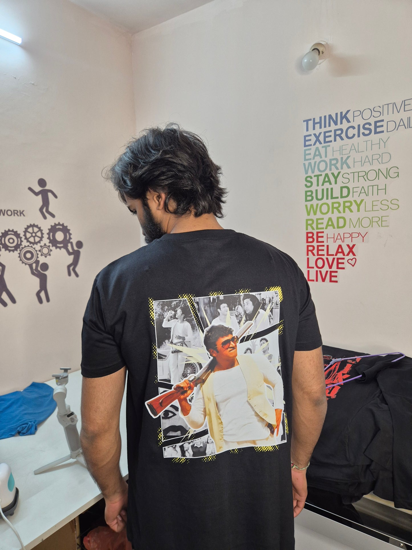 PARAMATHMA BLACK T SHIRT (Design - 1)